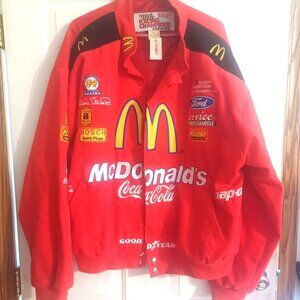Bill Elliott Racing Jacket, Vintage, XXL, Dad Gift, Rare. Race Car Daytona